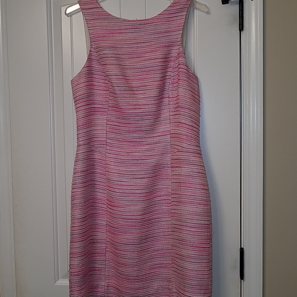 Lilly Pulitzer Pink Striped Shift Dress